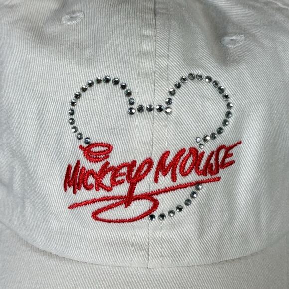 Disney JFH Headwear Mickey Mouse Bling and Embroidered Baseball Hat Cap - Picture 2 of 12